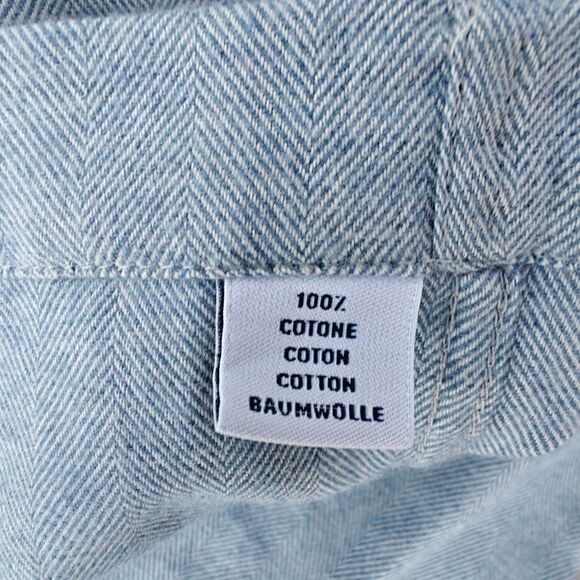 Thom Sweeney Brushed Cotton Pyjamas Blue Size Small - Picture 9 of 15